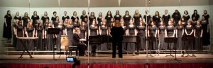 Women's Glee Club Performing in Hill Hall